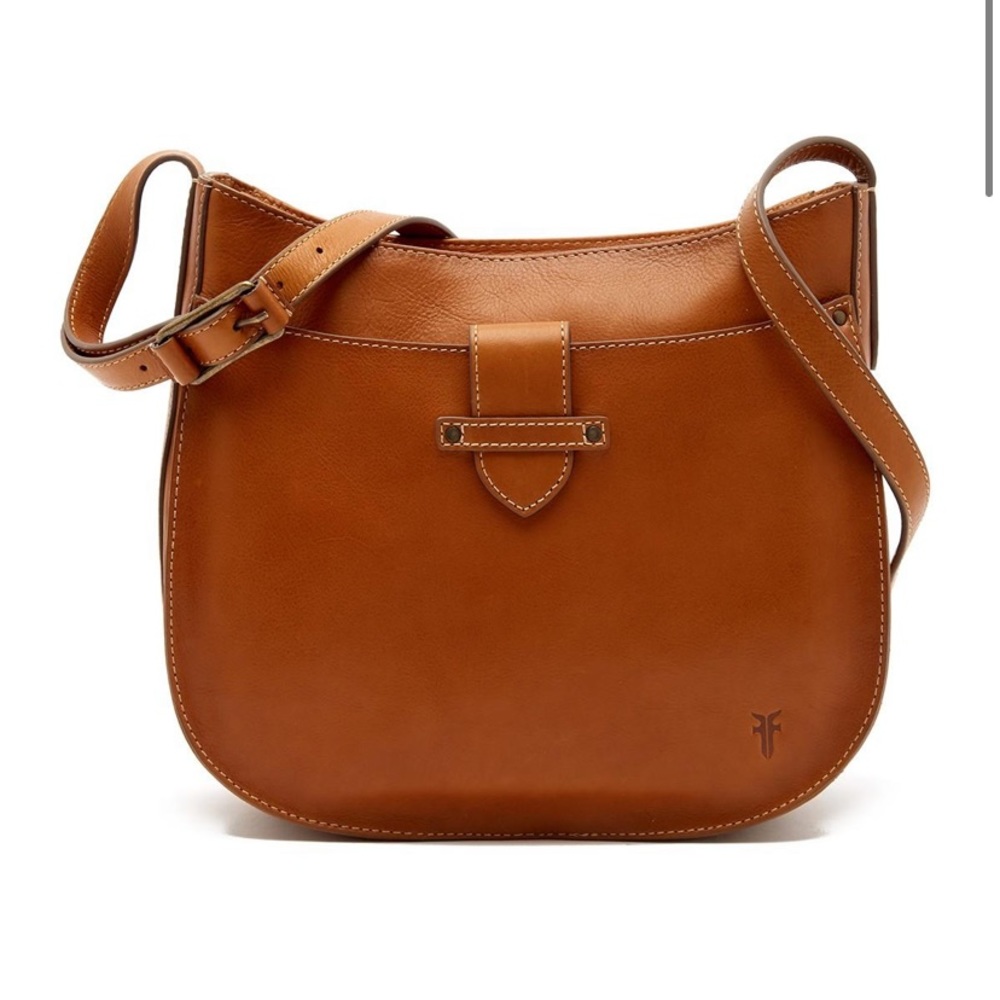 Frye Olivia Large Leather Crossbody Bag